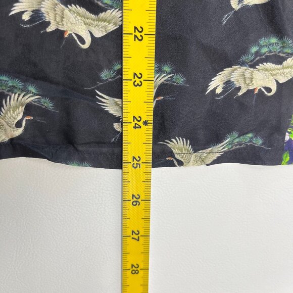 NWOT Johnny Was SPLENDID SELINE Silk Floral BUTTON DOWN Shirt Blouse Size S - Picture 13 of 14